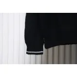Prada 24FW Chunky White Crew Neck Sweater