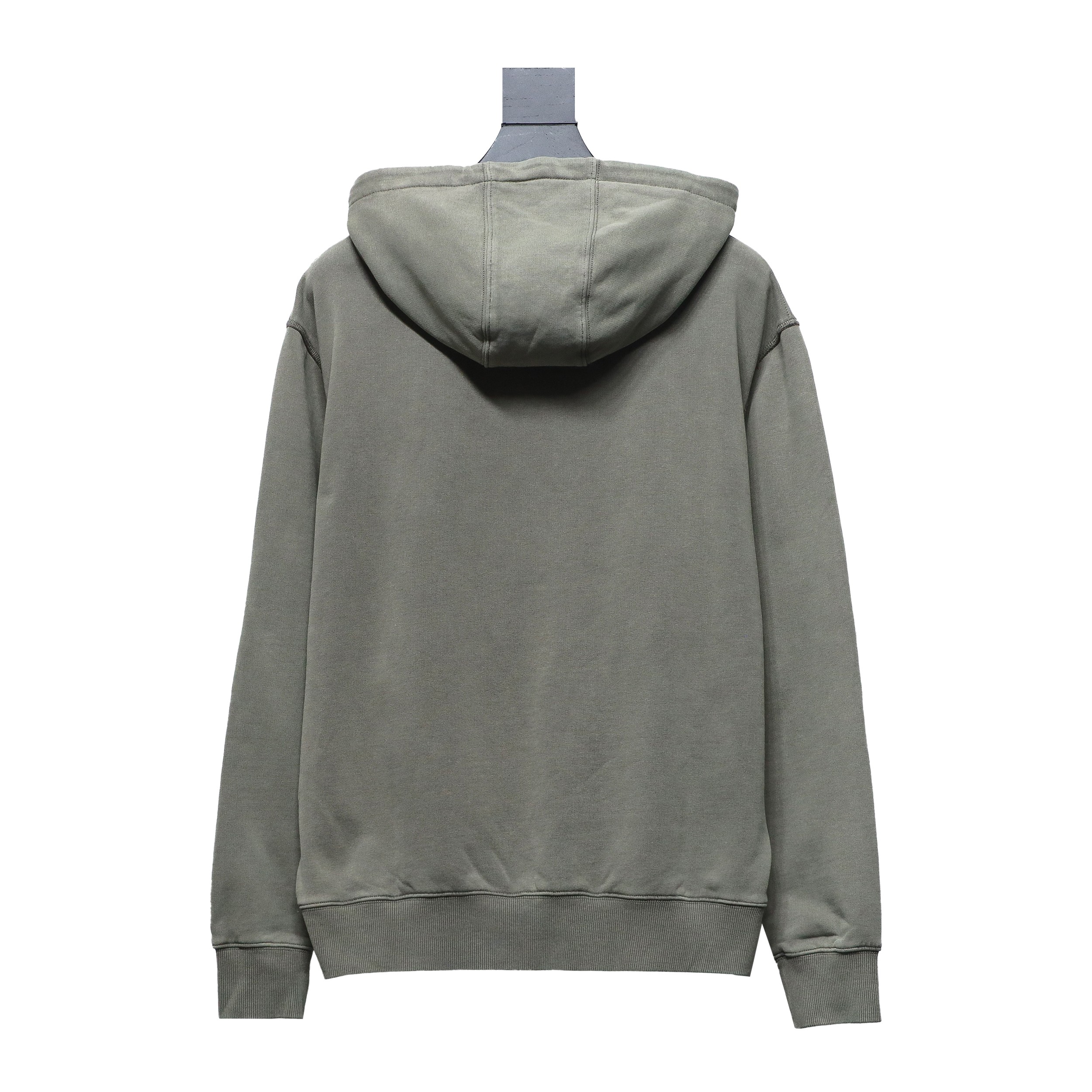 Prada 24Fw Medal Letters Applique Hooded Hoodie