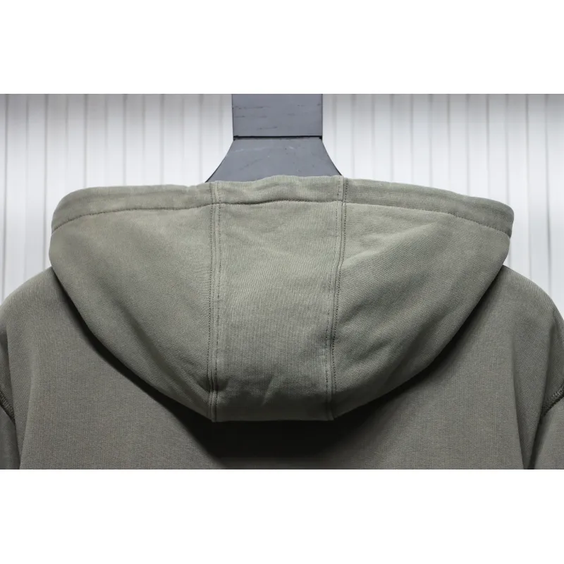 Prada 24Fw Medal Letters Applique Hooded Hoodie