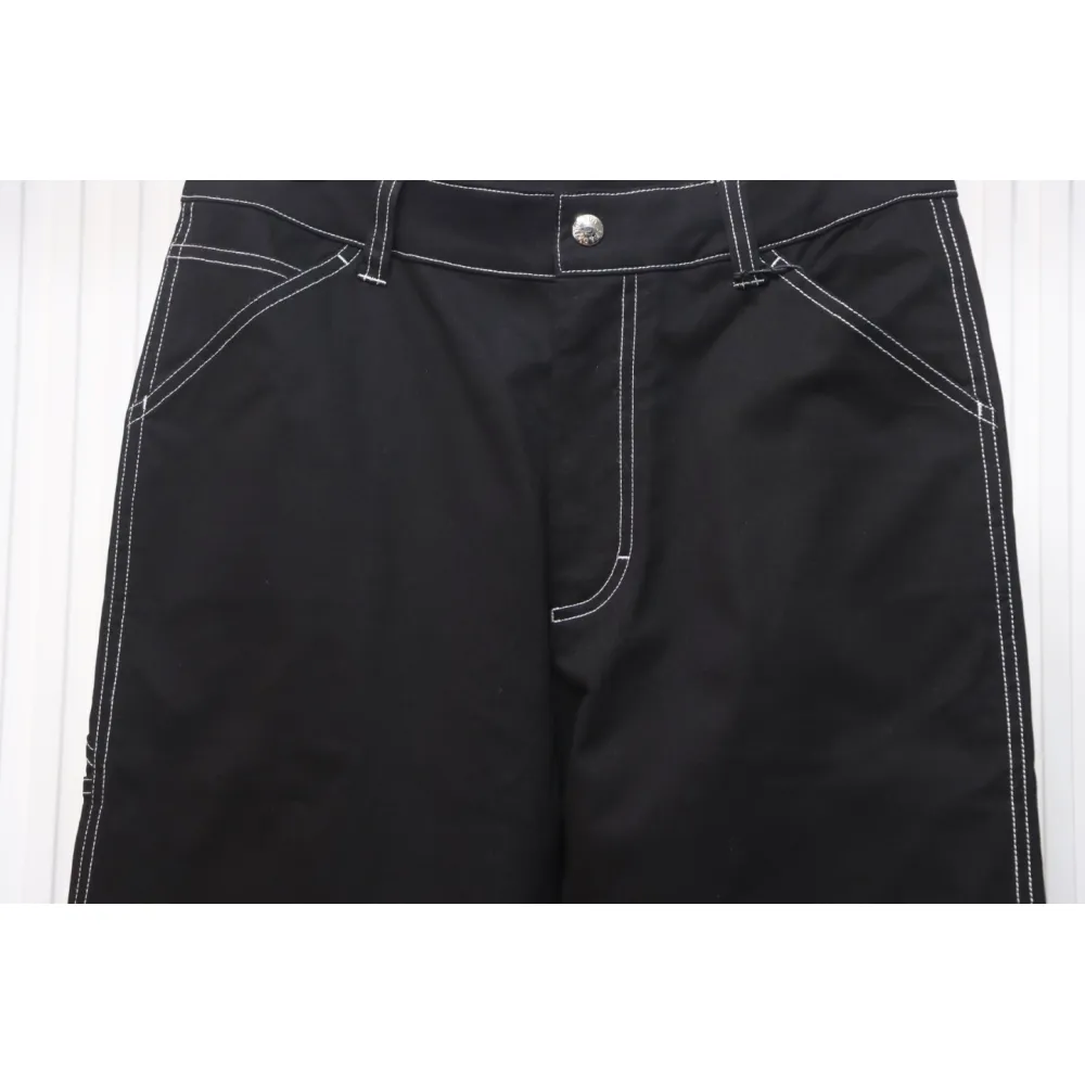 Prada 24FW Triangle Logo Denim Pants