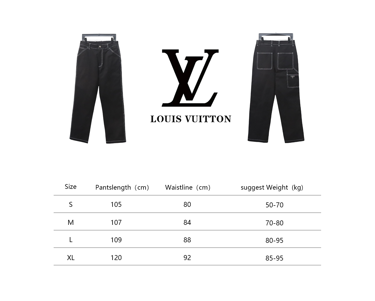 Prada 24FW Triangle Logo Denim Pants