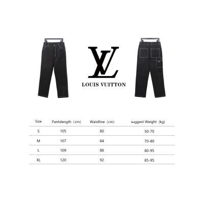 Prada 24FW Triangle Logo Denim Pants 02