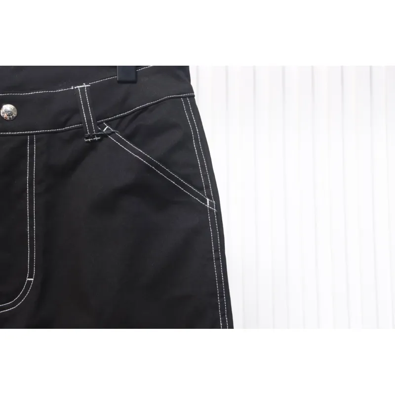 Prada 24FW Triangle Logo Denim Pants