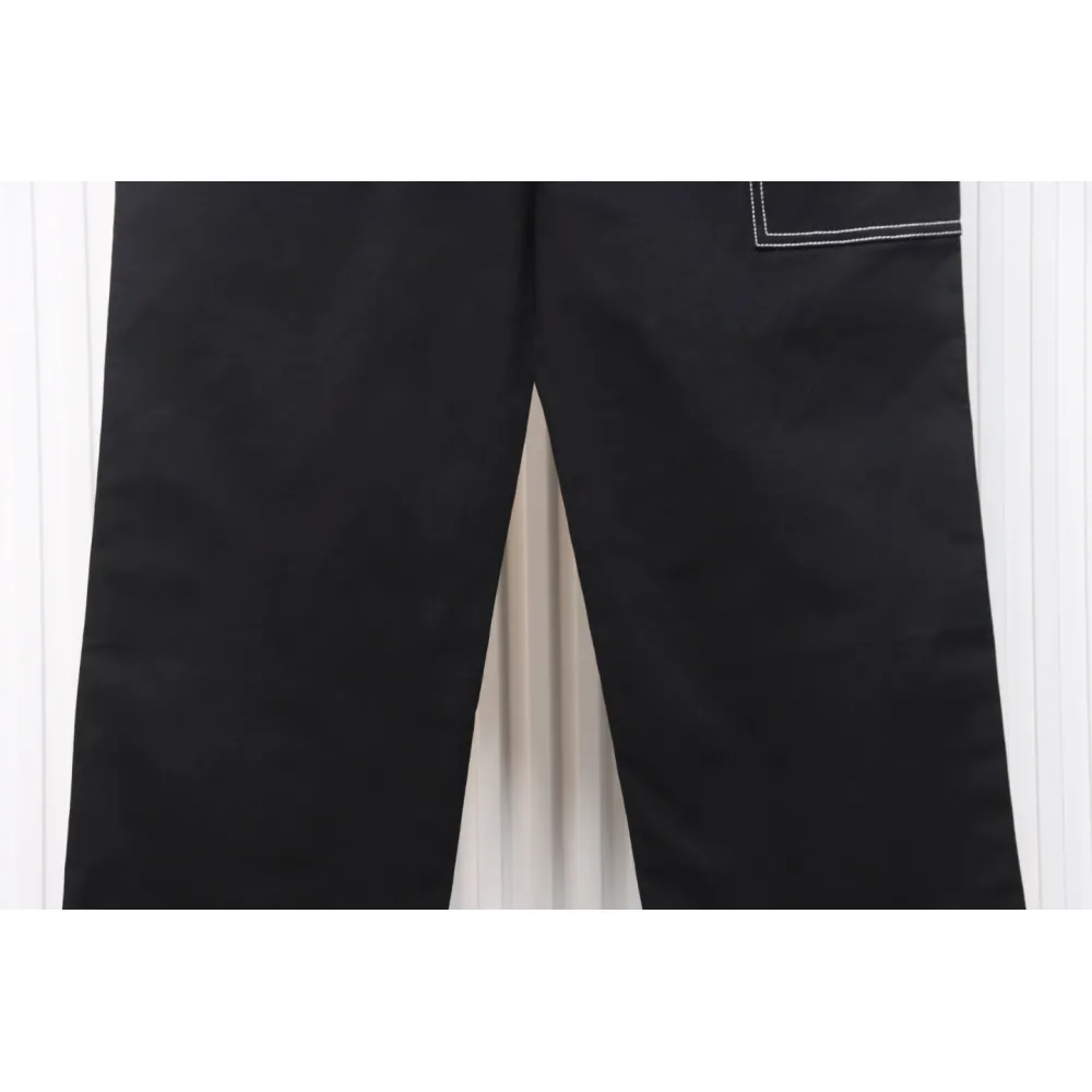 Prada 24FW Triangle Logo Denim Pants