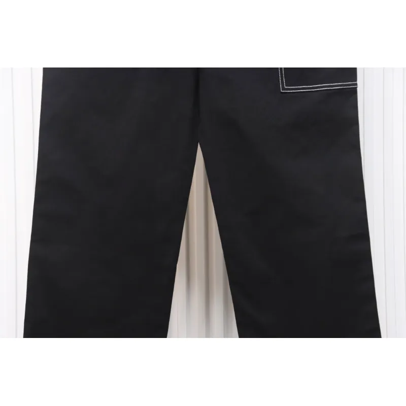 Prada 24FW Triangle Logo Denim Pants