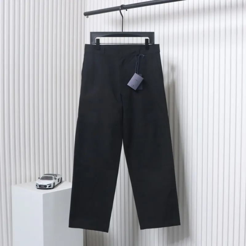 Prada 24Fw Triangle Logo Recycled Nylon Trousers