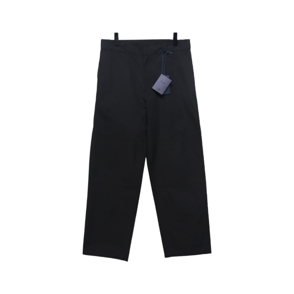 Prada 24Fw Triangle Logo Recycled Nylon Trousers