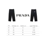 Prada 24Fw Triangle Logo Recycled Nylon Trousers