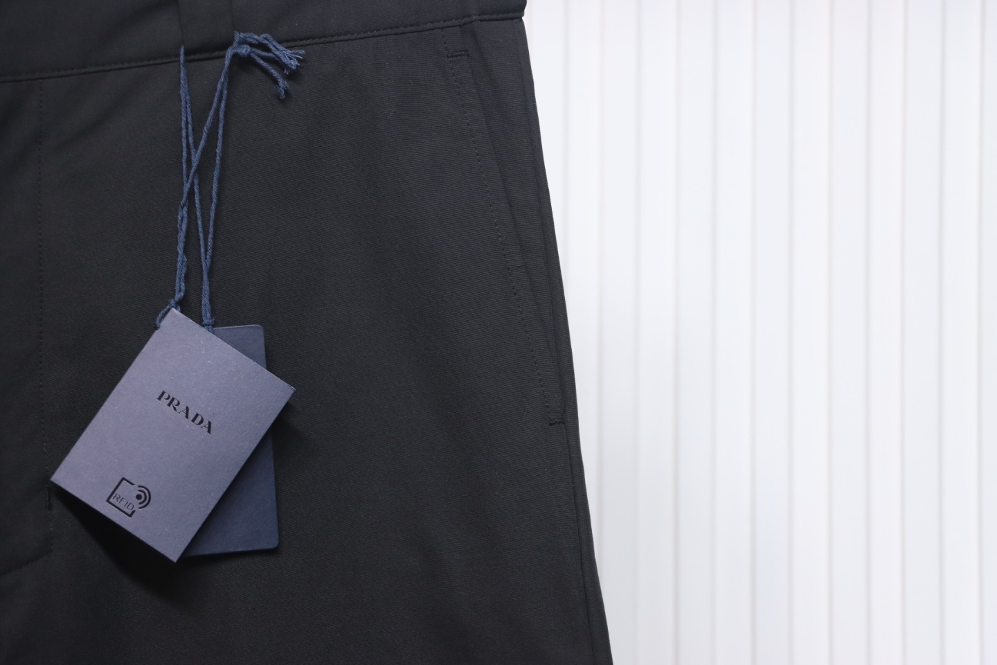 Prada 24Fw Triangle Logo Recycled Nylon Trousers