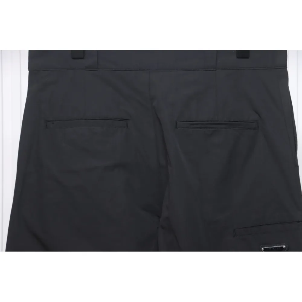 Prada 24Fw Triangle Logo Recycled Nylon Trousers
