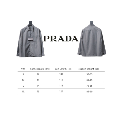 Prada 24FW Wool And Mohair Shirt Jacket 02