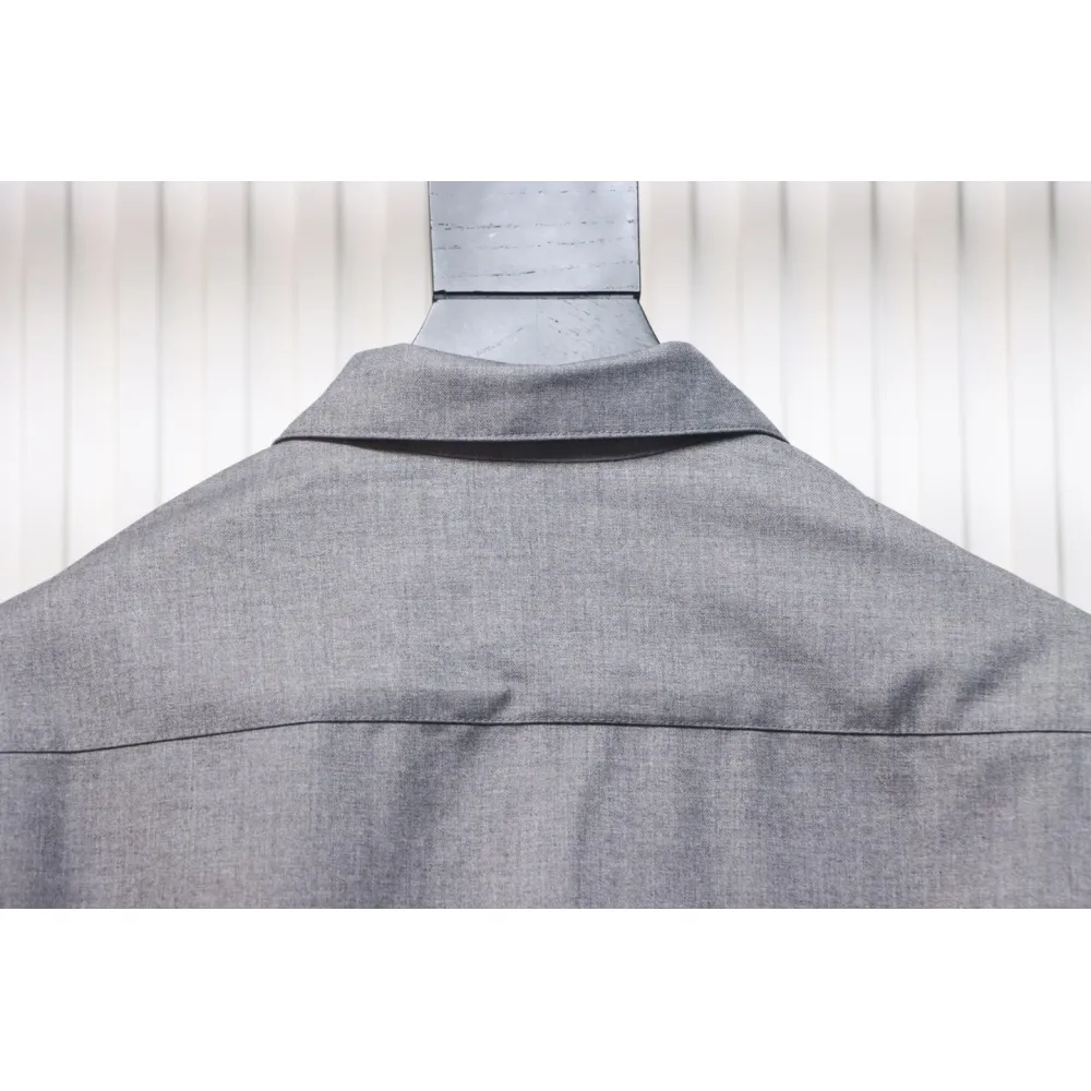 Prada 24FW Wool And Mohair Shirt Jacket