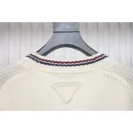 Prada 24FW Wool Striped Knit Cardigan
