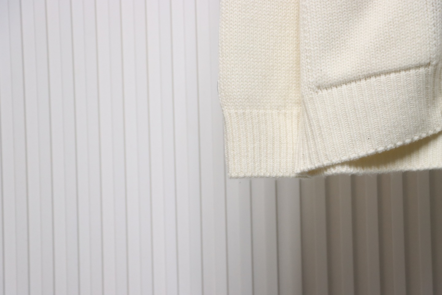 Prada 24FW Wool Striped Knit Cardigan