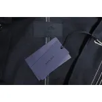 Prada 24SS Chambray Pocket Long Sleeve Shirt Jacket Black