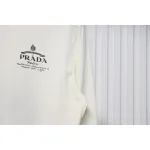 Prada 24ss Classic Logo Print Long Sleeve T-shirt