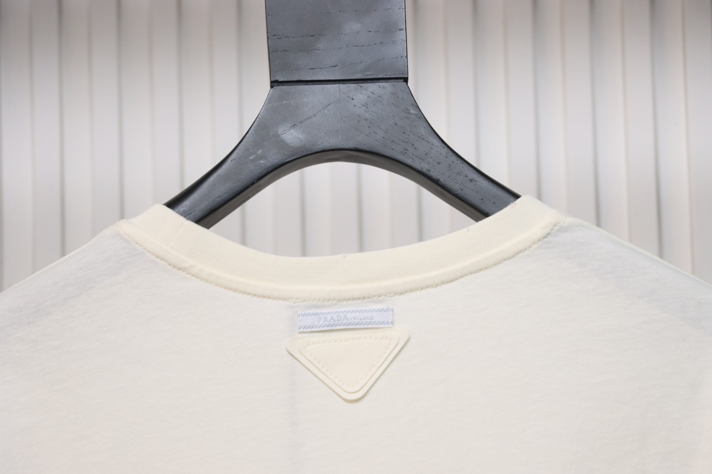 Prada 24ss Classic Logo Print Long Sleeve T-shirt