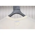 Prada 24ss Classic Logo Print Long Sleeve T-shirt