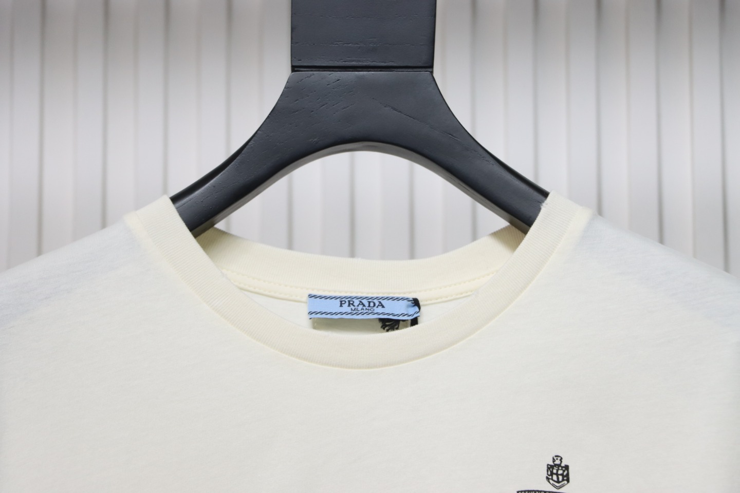 Prada 24ss Classic Logo Print Long Sleeve T-shirt