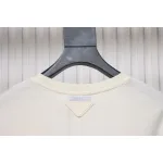 Prada 24ss Classic Logo Print Long Sleeve T-shirt 