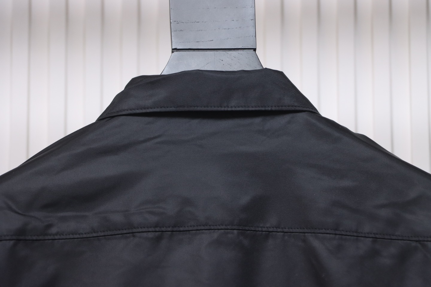 Prada 24SS Multi-Pocket Nylon Work Jacket Black