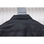 Prada 24SS Multi-Pocket Nylon Work Jacket Black