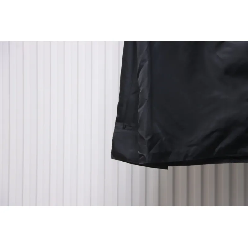 Prada 24SS Multi-Pocket Nylon Work Jacket Black