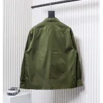 Prada 24SS Multi-Pocket Nylon Work Jacket Green