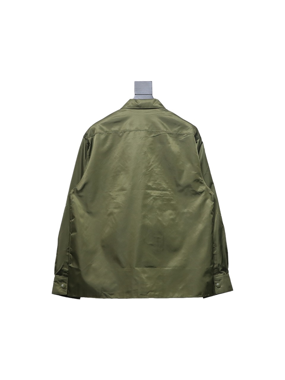 Prada 24SS Multi-Pocket Nylon Work Jacket Green