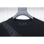 Prada Backpack Crew Neck Hoodie Black