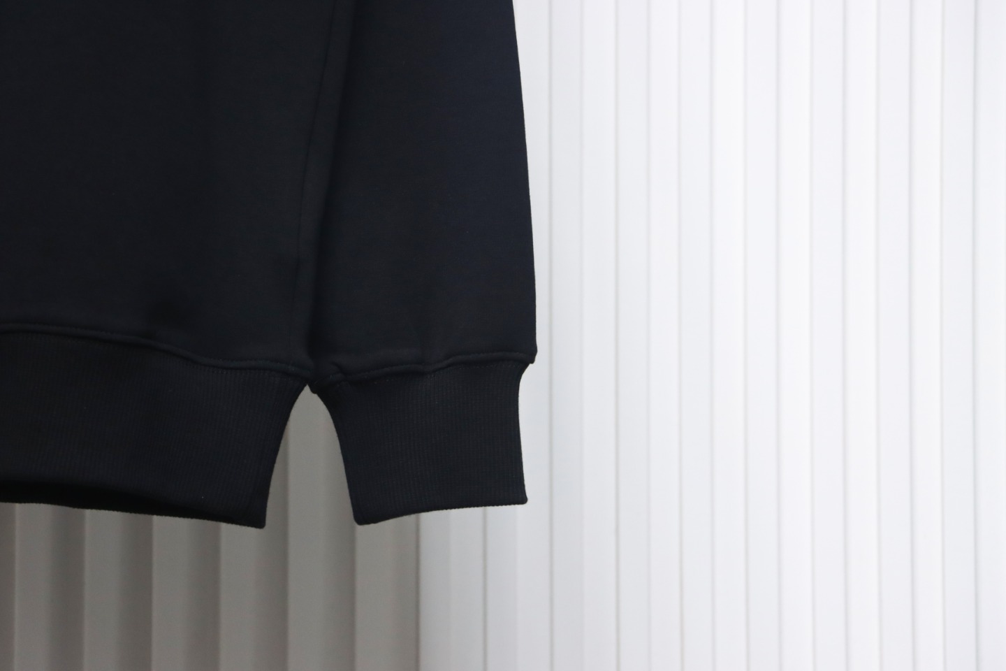 Prada Backpack Crew Neck Hoodie Black