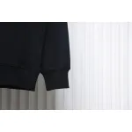 Prada Backpack Crew Neck Hoodie Black