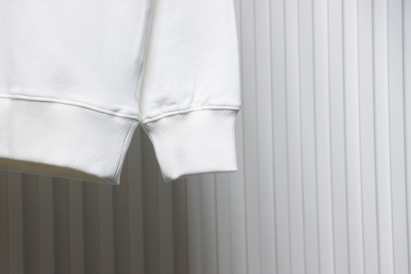 Prada Backpack Crew Neck Hoodie White