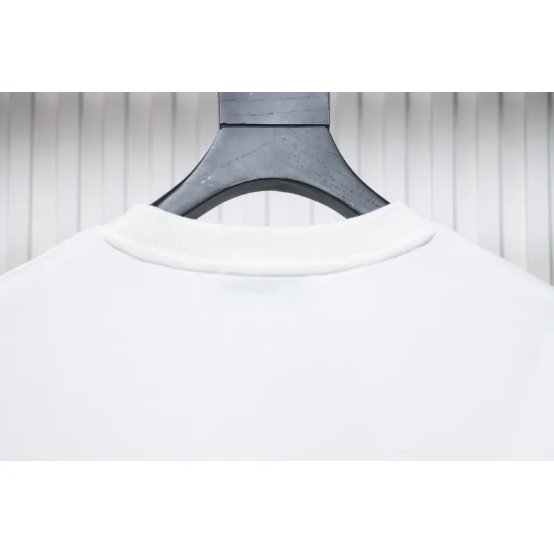 Prada Backpack Crew Neck Hoodie White