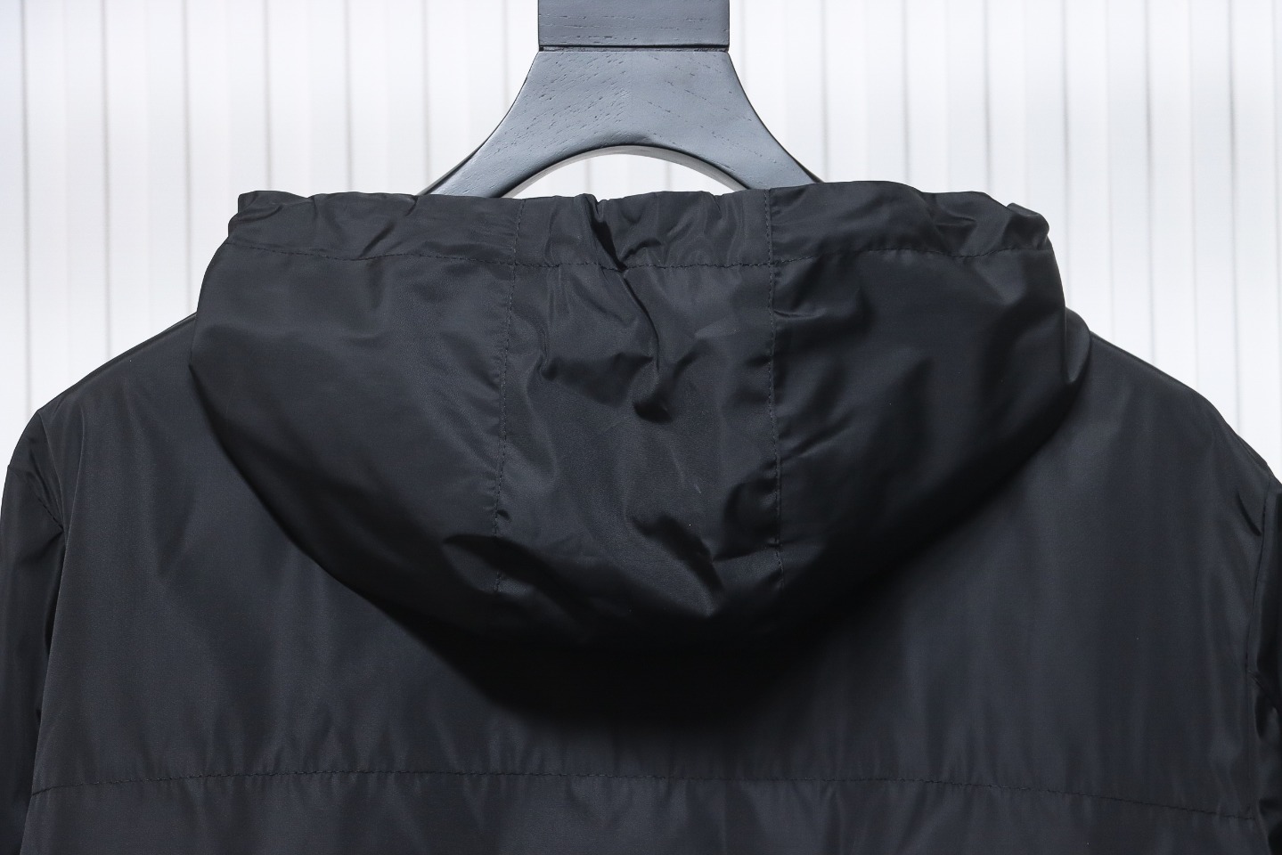 Prada Badge Zip-Up Jacket Black