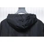 Prada Badge Zip-Up Jacket Black