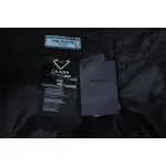 Prada Cargo Pocket Recycled Nylon Trousers Black
