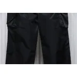 Prada Cargo Pocket Recycled Nylon Trousers Black