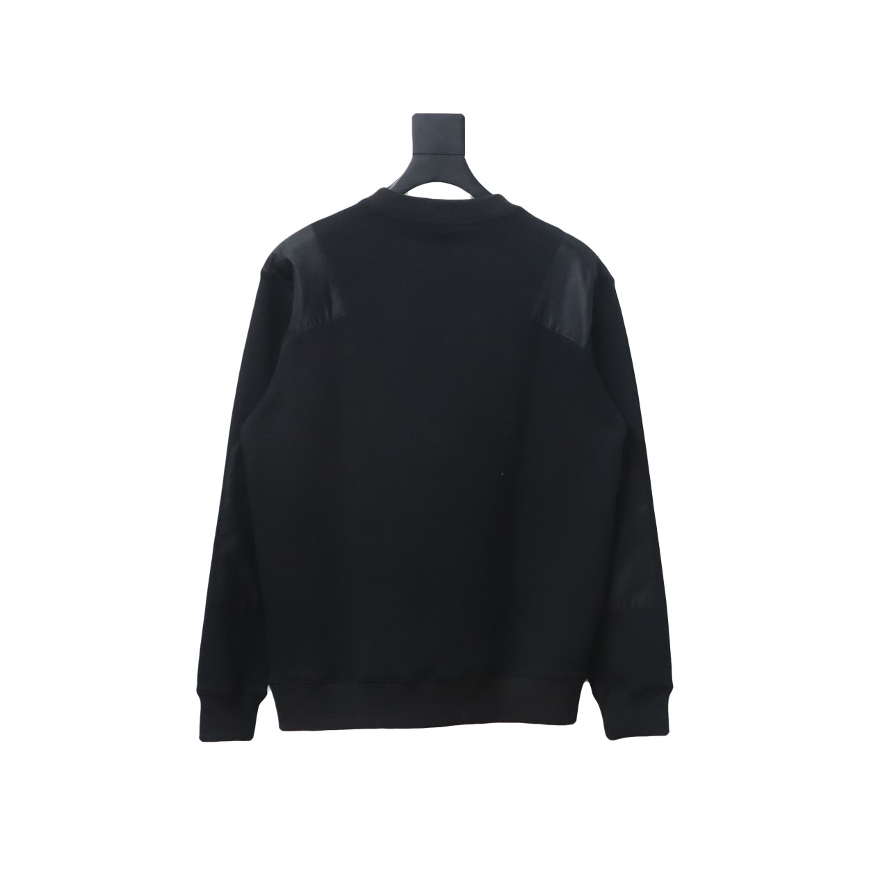 Prada Chest Pocket Crewneck Hoodie Black
