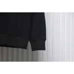 Prada Chest Pocket Crewneck Hoodie Black
