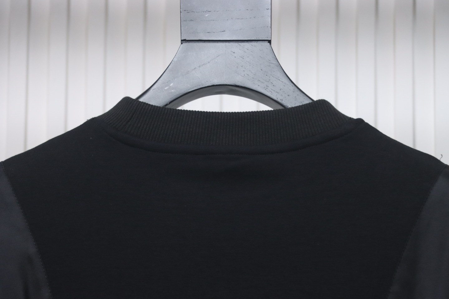 Prada Chest Pocket Crewneck Hoodie Black