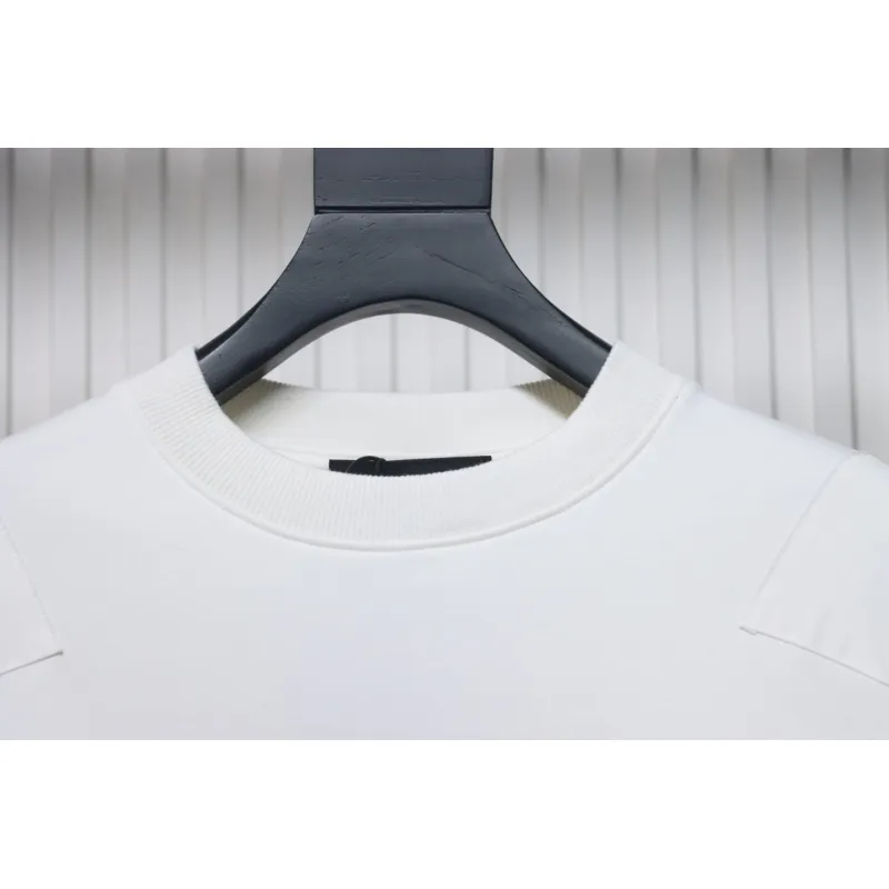 Prada Chest Pocket Crewneck Hoodie White