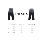 Prada Deconstructed Wide-Leg Jeans With Gusset Back Pocket