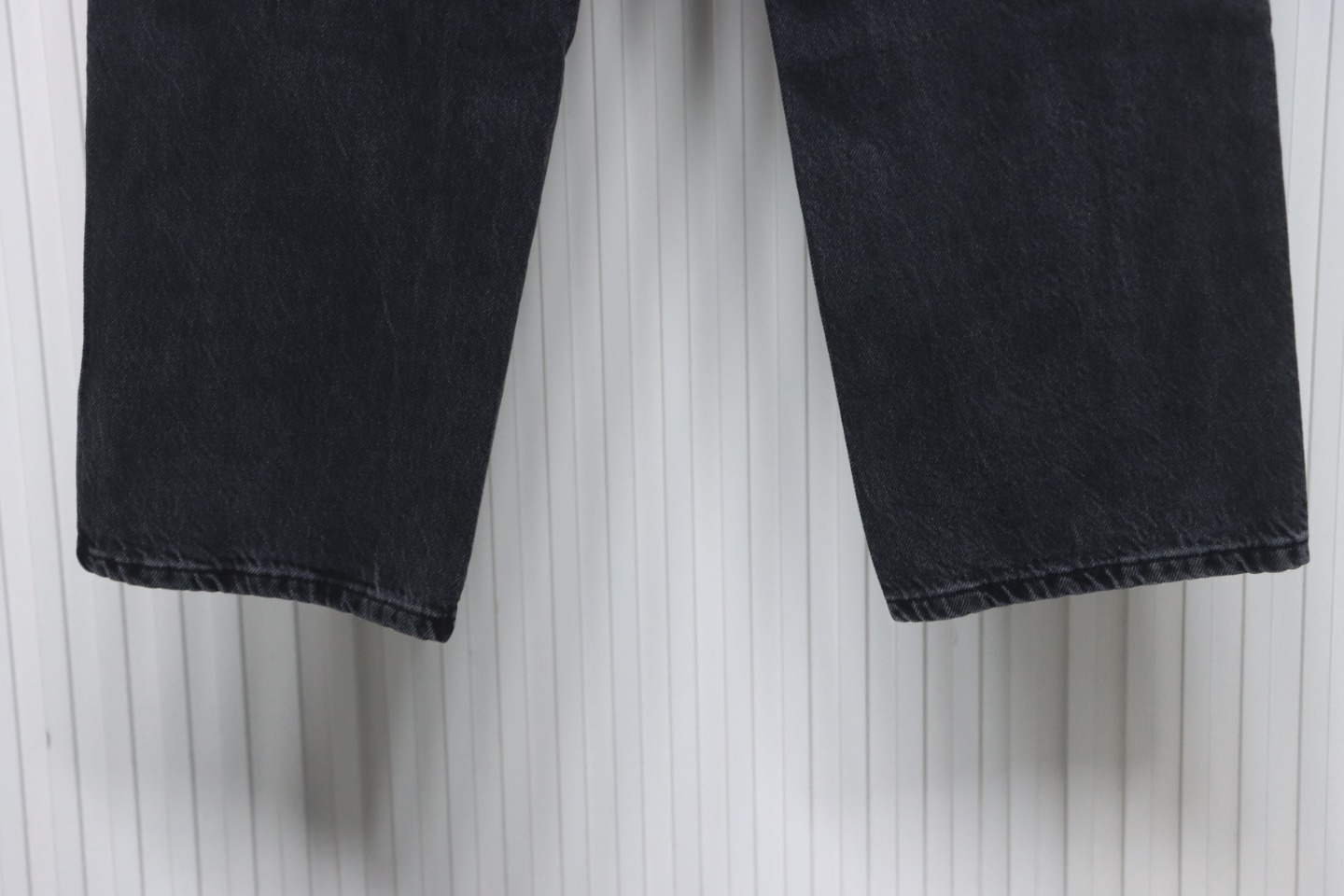 Prada Deconstructed Wide-Leg Jeans With Gusset Back Pocket