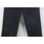 Prada Deconstructed Wide-Leg Jeans With Gusset Back Pocket