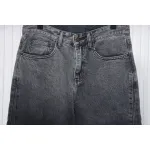 Prada Deconstructed Wide-Leg Jeans With Gusset Back Pocket