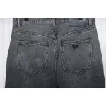 Prada Deconstructed Wide-Leg Jeans With Gusset Back Pocket