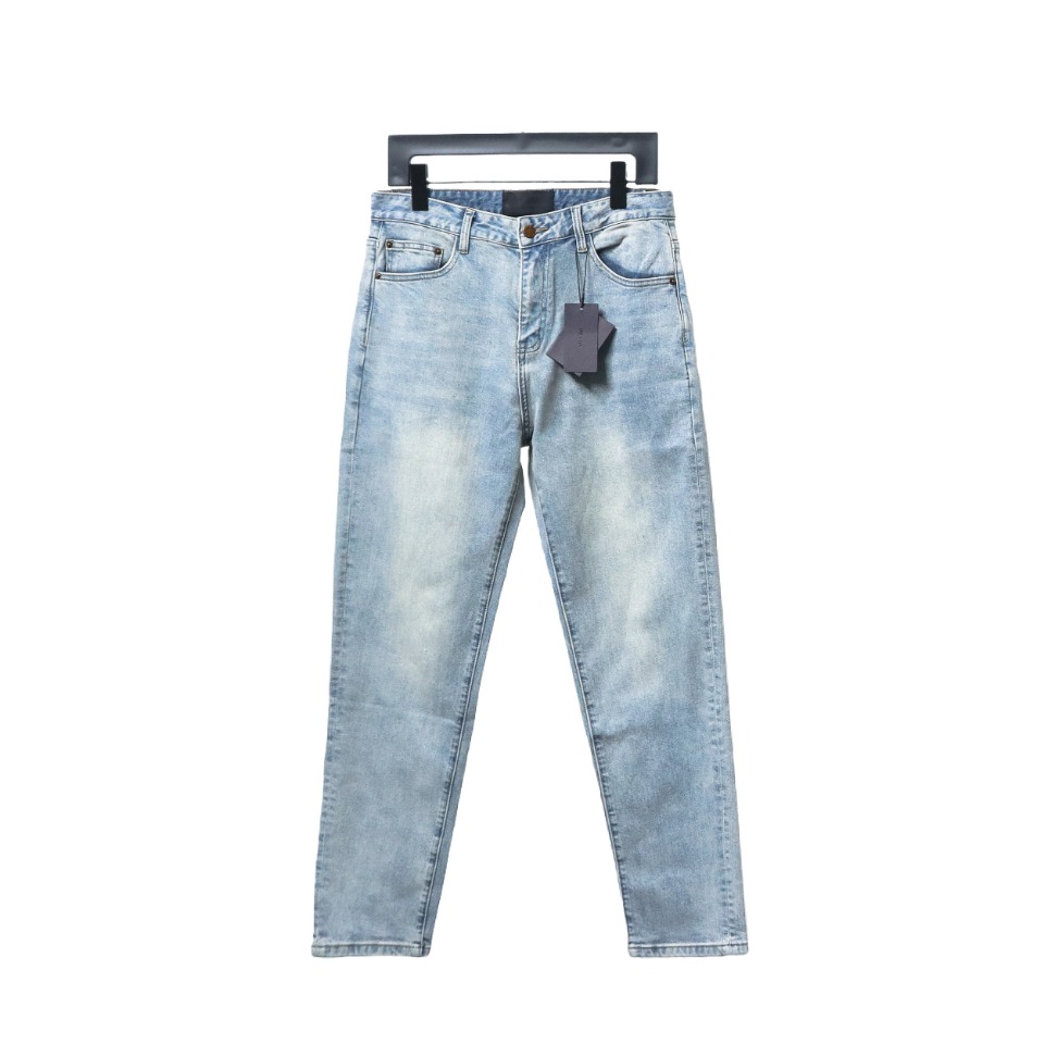 Prada Jeans With Triangle Logo On The Back