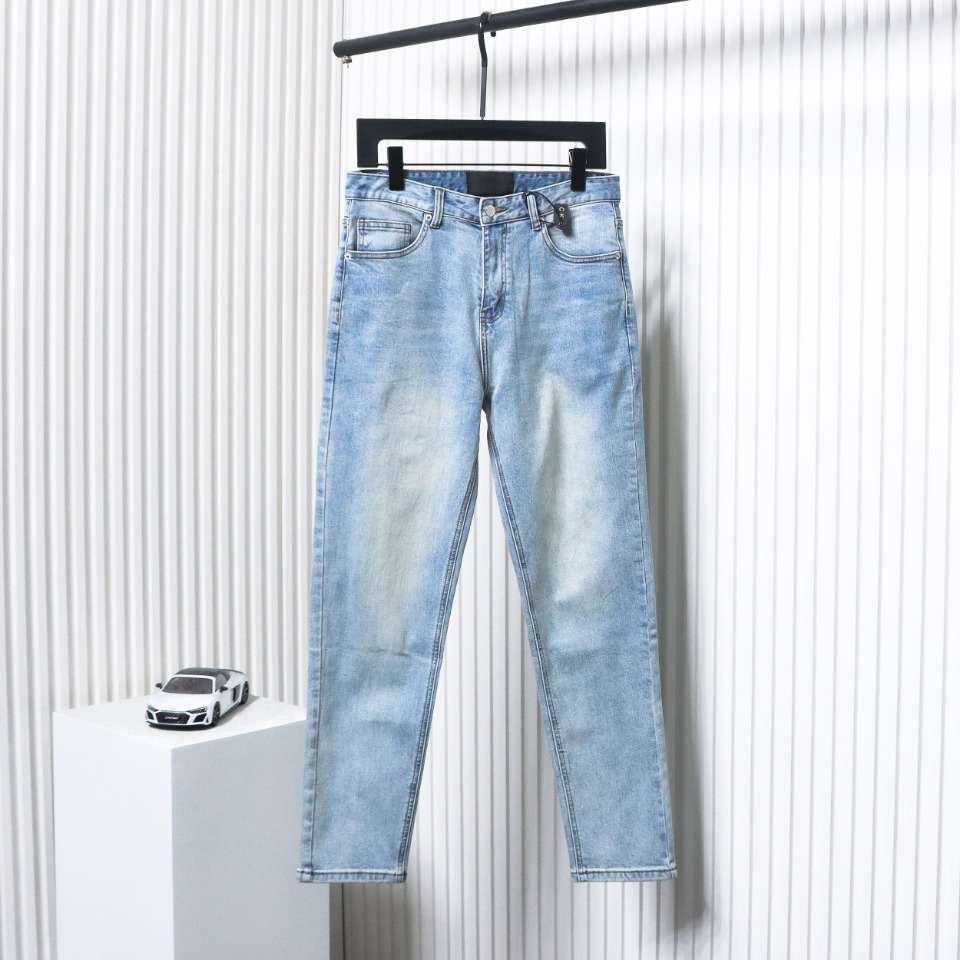 Prada Jeans With Triangle Logo On The Back 