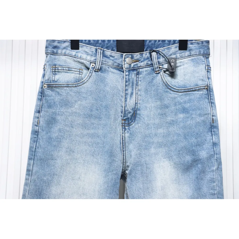 Prada Jeans With Triangle Logo On The Back 